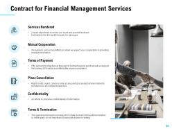 Financial management services proposal powerpoint presentation slides
