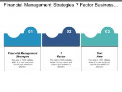 Financial management strategies 7 factor business valuation tool cpb
