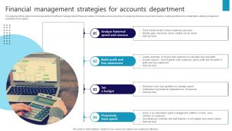 Financial Management Strategies For Accounts Department