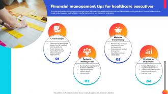 Financial Management Tips For Healthcare Executives