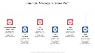 Financial Manager Career Path In Powerpoint And Google Slides Cpb