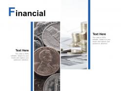 Financial marketing analysis c86 ppt powerpoint presentation visual aids files