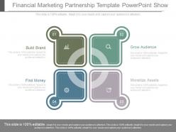 Financial marketing partnership template powerpoint show