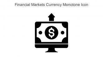 Financial Markets Currency Monotone Icon In Powerpoint Pptx Png And Editable Eps Format