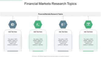 Financial Markets Research Topics In Powerpoint And Google Slides Cpb