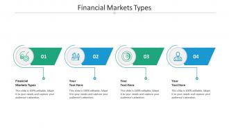Financial markets types ppt powerpoint presentation styles example cpb