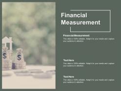 Financial measurement ppt powerpoint presentation summary icons cpb