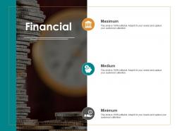 Financial medium m2608 ppt powerpoint presentation outline layout