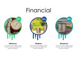 Financial medium minimum maximum f897 ppt powerpoint presentation visuals