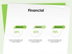 Financial minimum audiences attention ppt powerpoint presentation introduction
