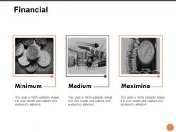 Financial minimum medium l246 ppt powerpoint presentation icon
