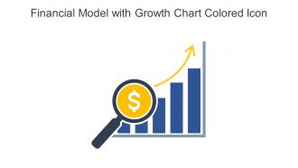 Financial Model With Growth Chart Colored Icon In Powerpoint Pptx Png And Editable Eps Format