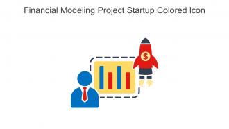 Financial Modeling Project Startup Colored Icon In Powerpoint Pptx Png And Editable Eps Format