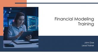 Financial Modeling Training PPT Guidelines AT Financial Modeling Training PPT Guidelines AT