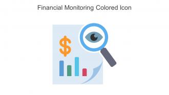 Financial Monitoring Colored Icon In Powerpoint Pptx Png And Editable Eps Format