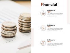 Financial net income ppt powerpoint presentation ideas smartart