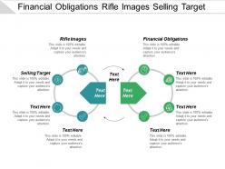 Financial obligations rifle images selling target consumer wants cpb