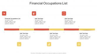 Financial Occupations List In Powerpoint And Google Slides Cpb