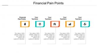 Financial pain points ppt powerpoint presentation professional infographics cpb