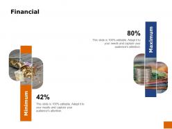 Financial percentage ppt powerpoint presentation outline themes