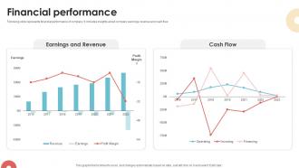Financial Performance Investor Pitch Deck For Website Development
