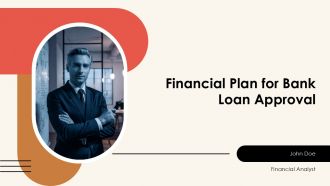 Financial Plan For Bank Loan Approval PPT Mockup AT