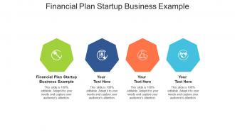 Financial plan startup business example ppt powerpoint presentation portfolio outline cpb