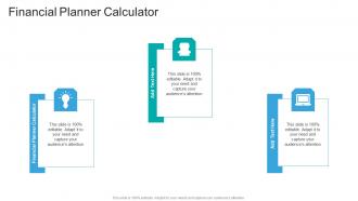 Financial Planner Calculator In Powerpoint And Google Slides Cpb