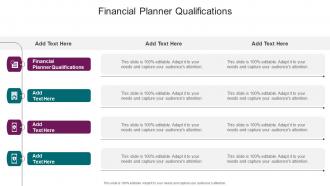 Financial Planner Qualifications In Powerpoint And Google Slides Cpb