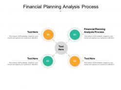 Financial planning analysis process ppt powerpoint presentation ideas diagrams cpb