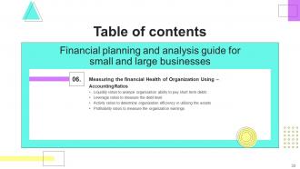 Financial Planning And Analysis Guide For Small And Large Businesses Powerpoint Presentation Slides