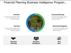 Financial planning business intelligence program development reputation management