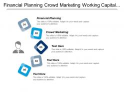 Financial planning crowd marketing working capital ratio analysis cpb