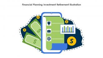 Financial Planning Investment Retirement Illustration
