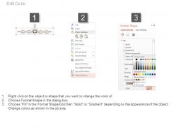 15114973 style linear single 5 piece powerpoint presentation diagram infographic slide