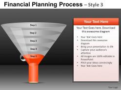 Financial planning process 3 powerpoint presentation slides db