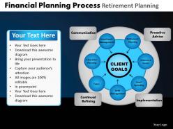 Financial planning process retirement planning powerpoint slides and ppt templates db