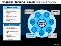 Financial planning process retirement planning powerpoint slides and ppt templates db