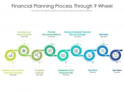 Financial Planning Process Through 9 Wheel
