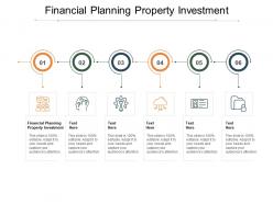 Financial planning property investment ppt powerpoint presentation file cpb