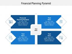 Financial planning pyramid ppt powerpoint presentation layouts objects cpb
