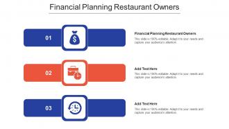 Financial Planning Restaurant Owners In Powerpoint And Google Slides Cpb