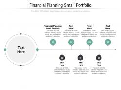 Financial planning small portfolio ppt powerpoint presentation professional portrait cpb