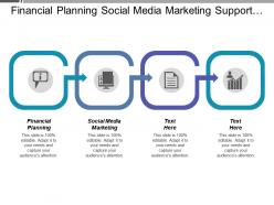 Financial planning social media marketing support management business analysis cpb