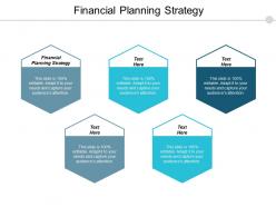 Financial planning strategy ppt powerpoint presentation outline format ideas cpb