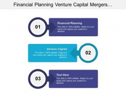 Financial planning venture capital mergers acquisitions business continuation cpb
