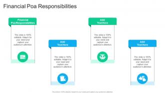 Financial POA Responsibilities In Powerpoint And Google Slides Cpb