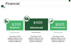 Financial powerpoint slide design templates