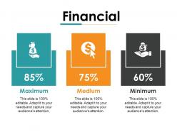 Financial ppt gallery graphics design