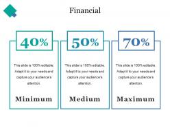 Financial ppt infographics